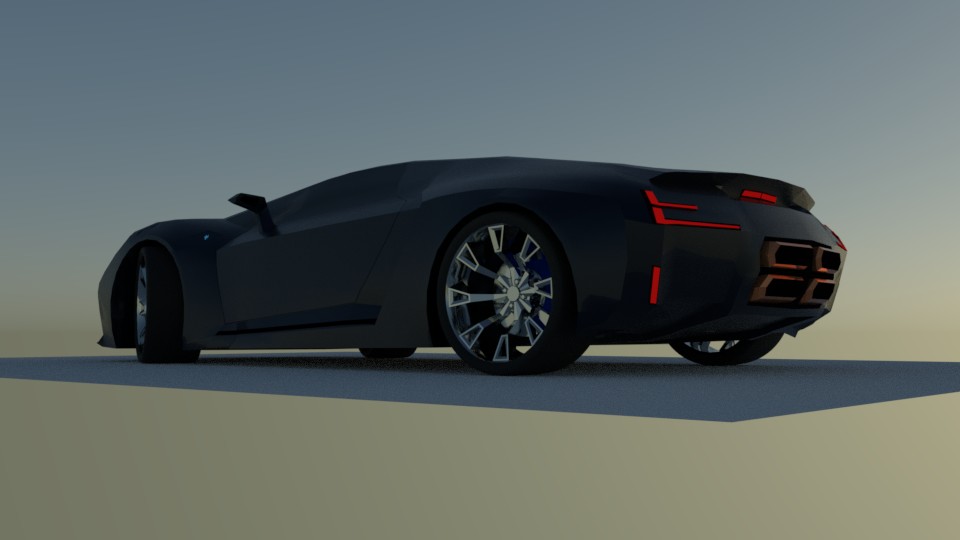 Supercar Tavaculo (Inspired by Lamborghini) preview image 2